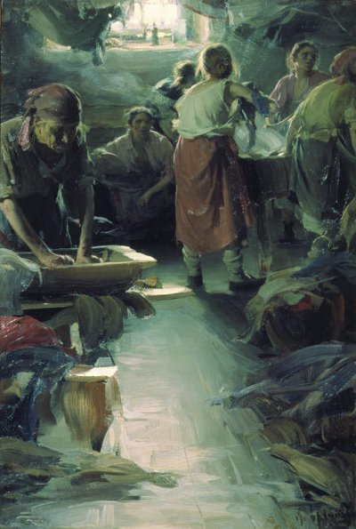 The Washer Women by Abram Efimovich Arkhipov